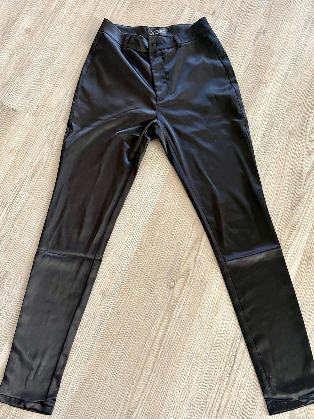 Dolls Kill Black Satin Pants XS